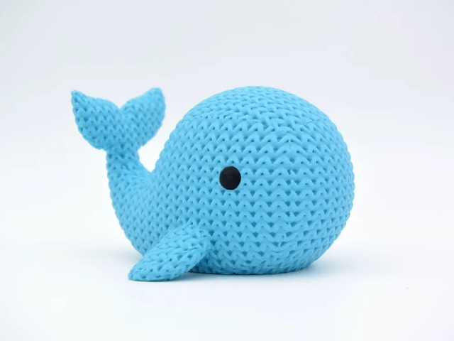 Baleine tricotée