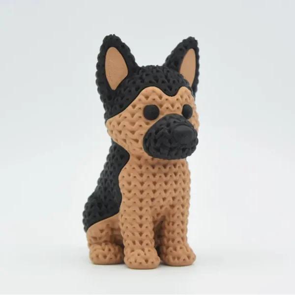Chien Berger Allemand tricoté